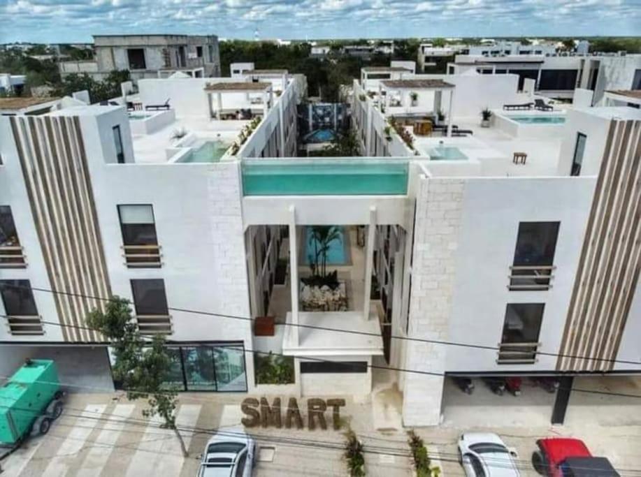 Smart Depas Elegante Apartamento Estudio Totalmente Equipado Tulum Kültér fotó