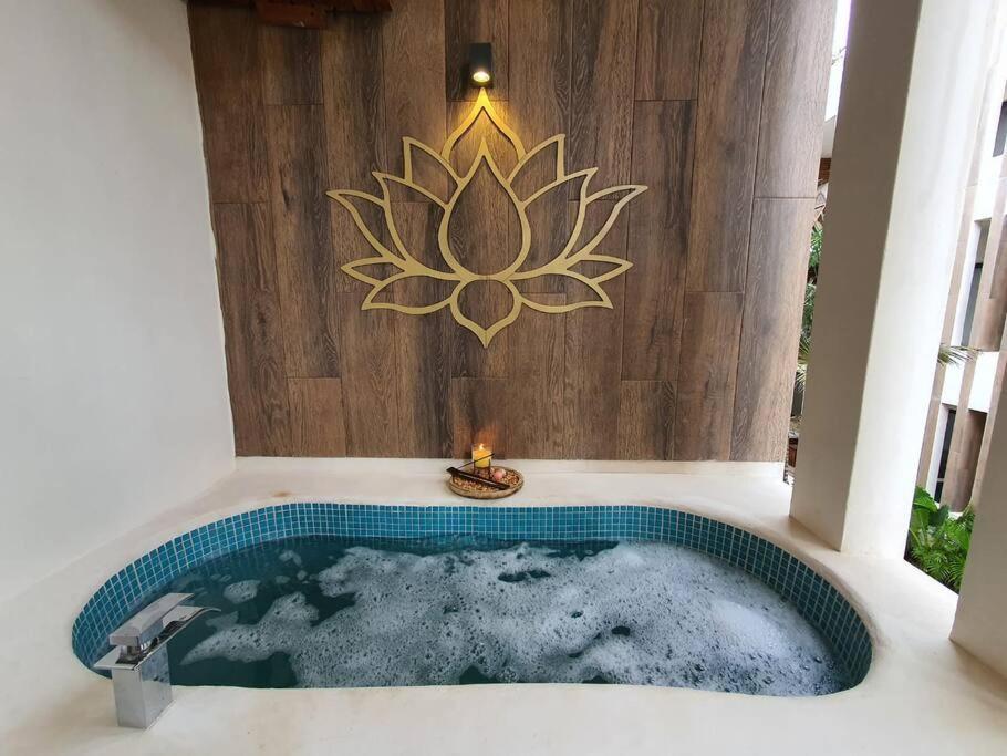 Smart Depas Elegante Apartamento Estudio Totalmente Equipado Tulum Kültér fotó