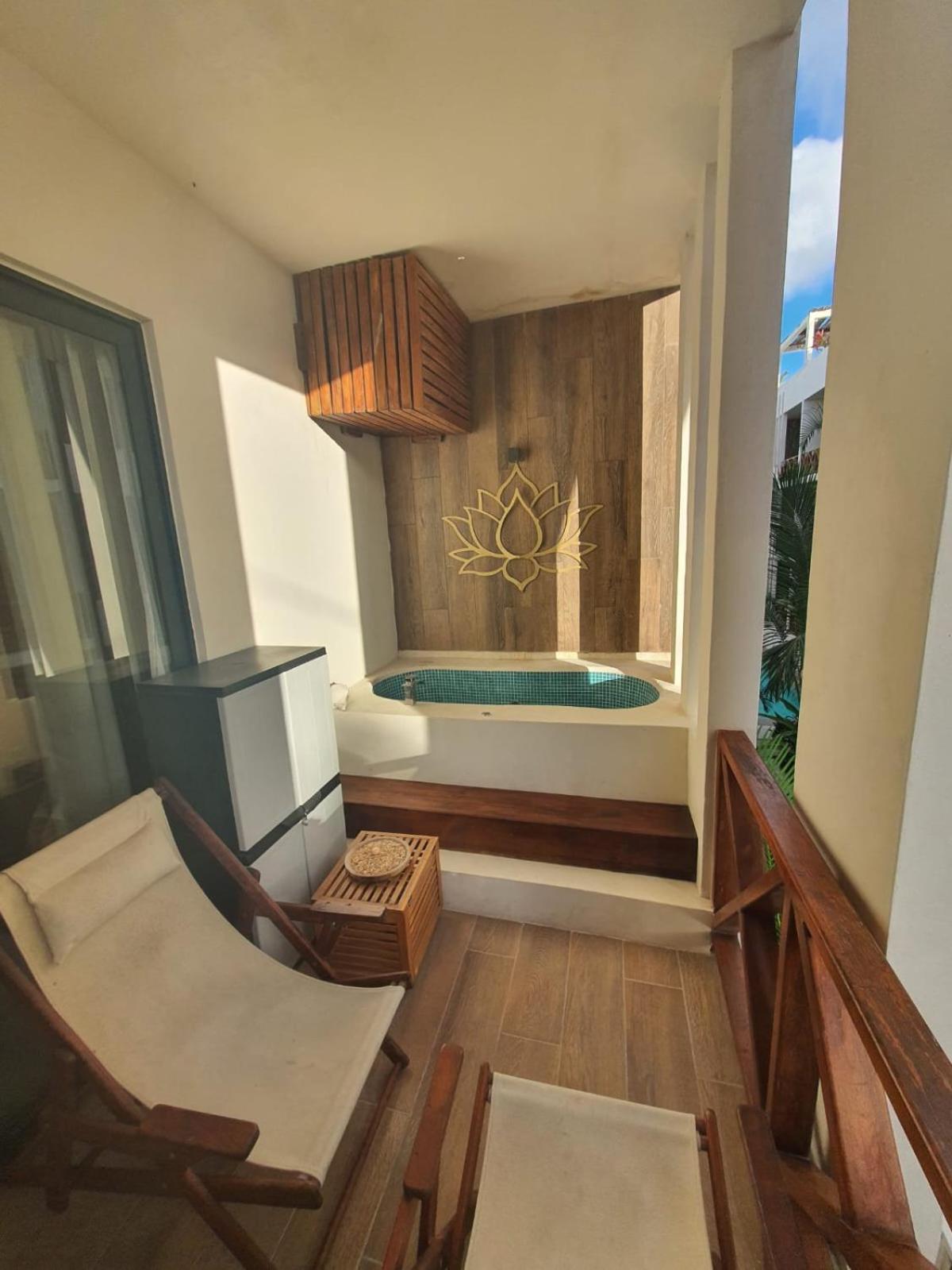 Smart Depas Elegante Apartamento Estudio Totalmente Equipado Tulum Kültér fotó