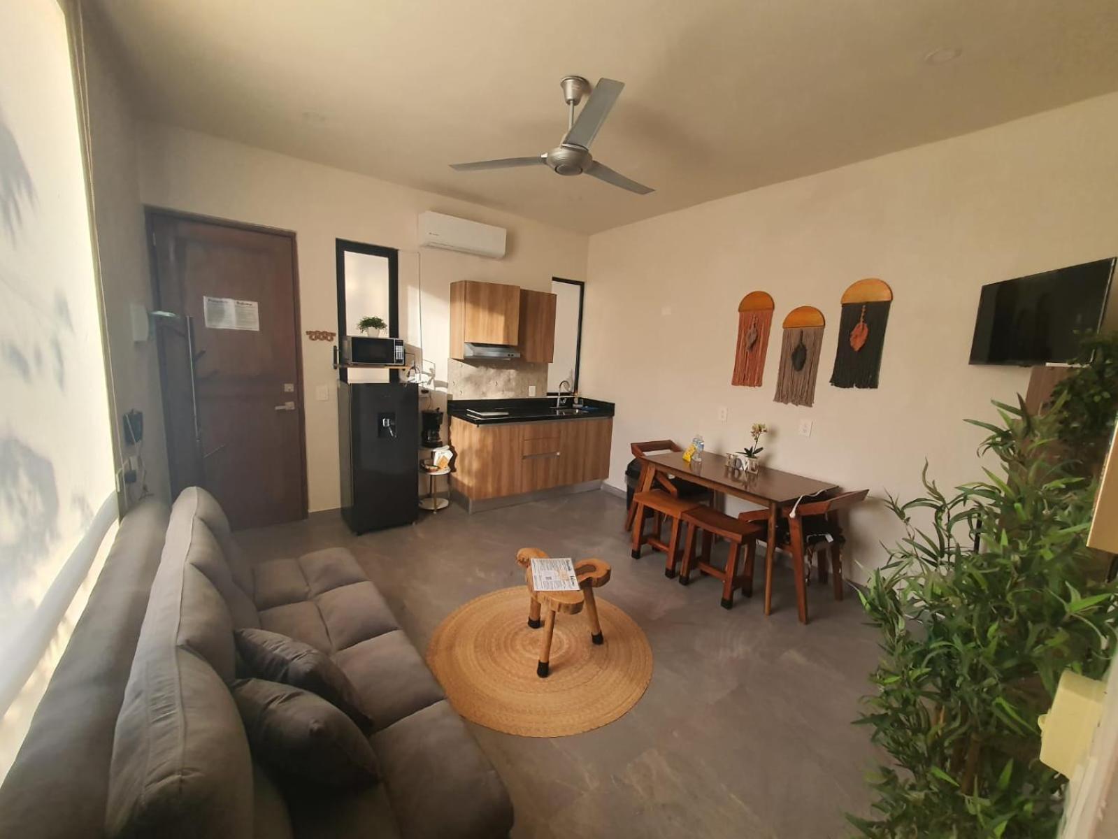 Smart Depas Elegante Apartamento Estudio Totalmente Equipado Tulum Kültér fotó